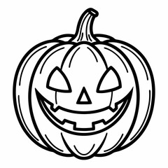 halloween pumpkin head