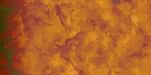 Vibrant watercolor smoke and fire with dramatic lighting showcasing a blend of warm and cool colors for background.