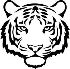 Tiger Head Logo. Tiger Logo Mascot Creative Design
