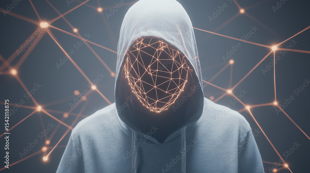 Poster hacker are planning to hack and attack networks and cyber security , innovative digital city with co