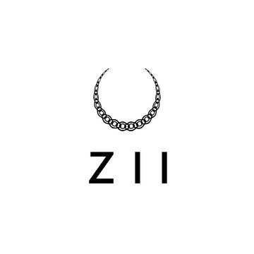 Letter ZII creative logo design vector