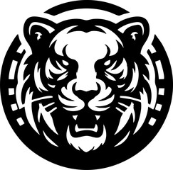Tiger Head Logo. Tiger Logo Mascot Creative Design