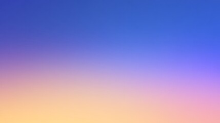 Naklejka premium Gradient background with smooth transition of blue, purple, pink, and yellow colors