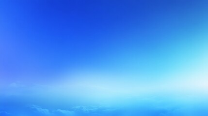 Blue sky gradient background with soft clouds creating a serene and calming atmosphere