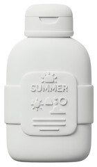 Summer Suncream Mockup