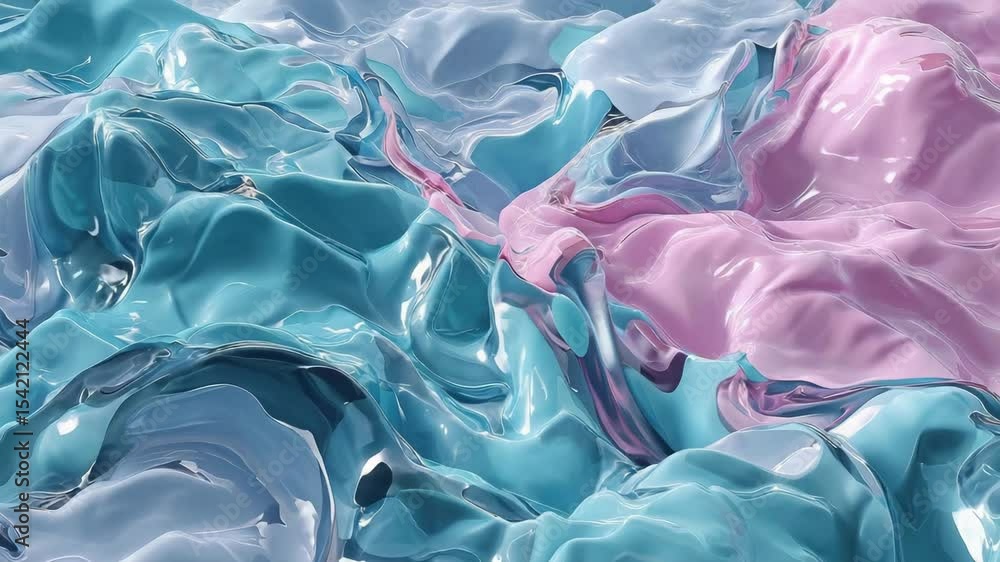 Poster precision texture abstract abstract colorful wave pattern in light blue and pink shades