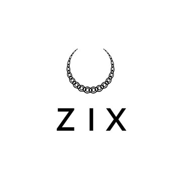 Letter ZIX creative logo design vector