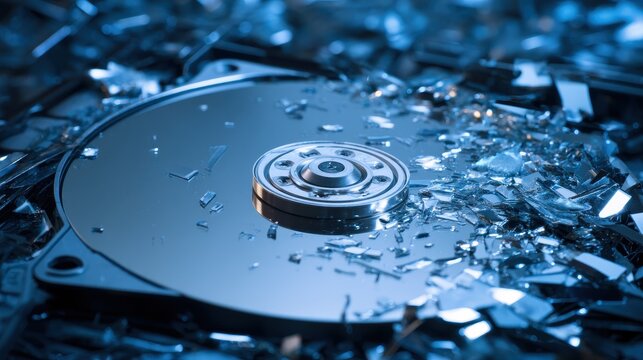 Damaged Platter Recovery by Forensic Experts