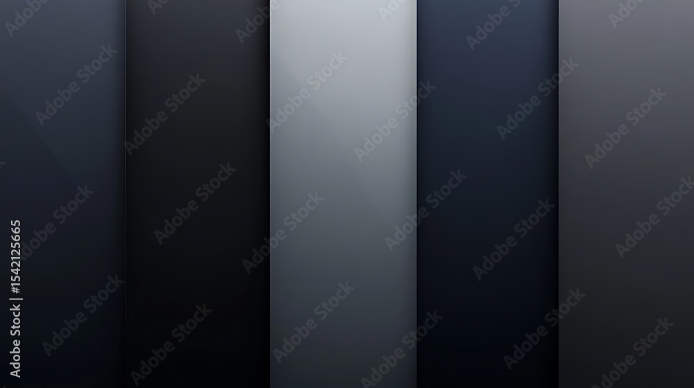 Poster dark and light grey abstract background with subtle gradient and shadows for modern design