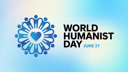 World Humanist Day, People holding hands in circle represent global unity and peace.