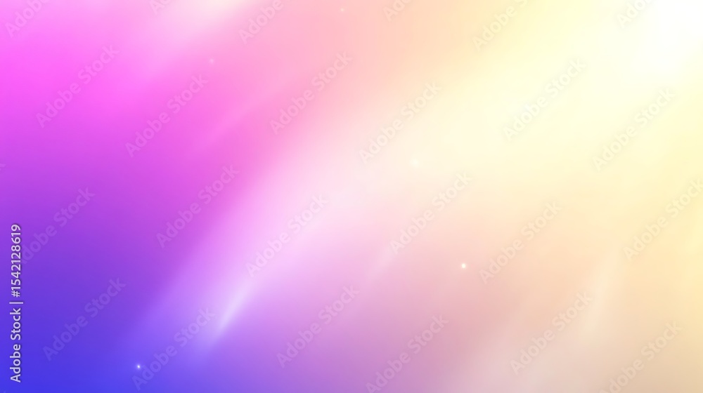 Poster Abstract gradient background with glowing light effect and soft color transitions for design