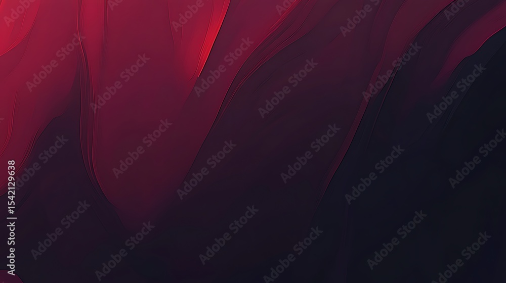 Poster abstract dark red gradient background with flowing shapes and textures for modern designs