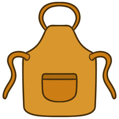illustration of apron