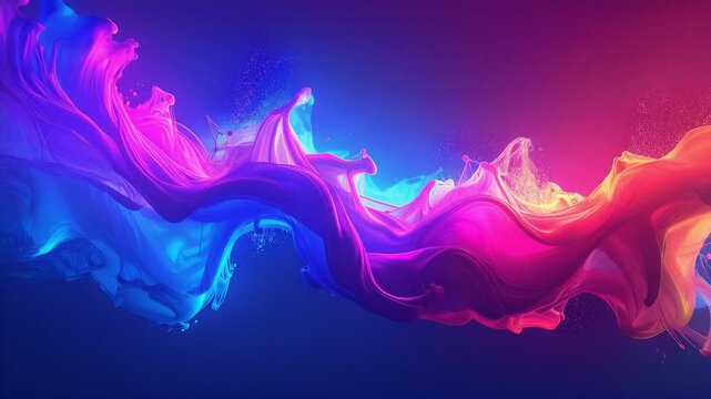abstract colourfull background with smoke
