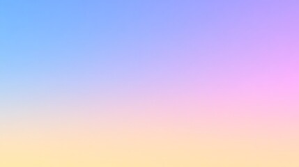 Soft Pastel Gradient Background with Blue, Purple, Pink, and Yellow Tones for Design Projects