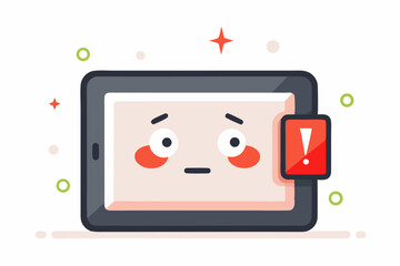 tablet nervous expression low battery