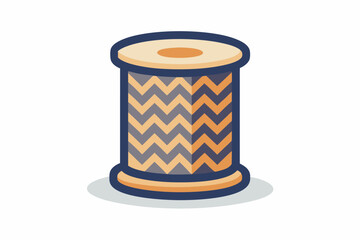 thread spool zigzag pattern loose