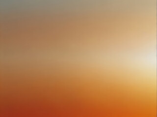 Obraz premium Warm Gradient Sunset Texture Background with Soft Orange, Red, and Cream Shades - ai