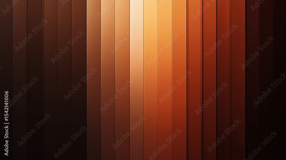 Poster gradient brown color palette background with vertical stripes pattern for design and decoration
