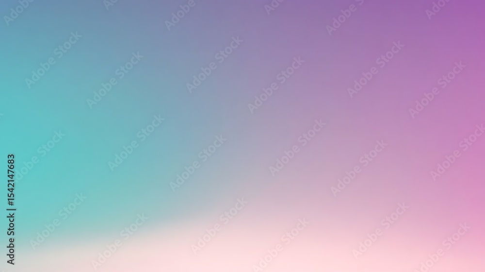 Poster abstract gradient background with smooth transitions of pastel colors, soft and vibrant