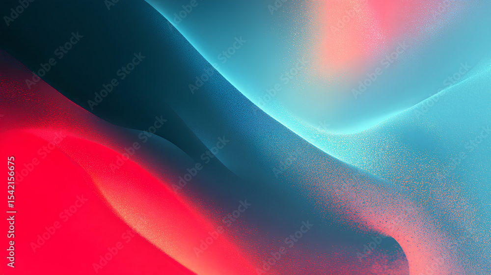 Poster abstract color gradient, modern blurred background film grain texture with dust. elegant light desig