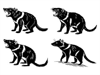 collection of dogs