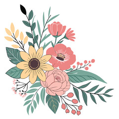 abstract floral background