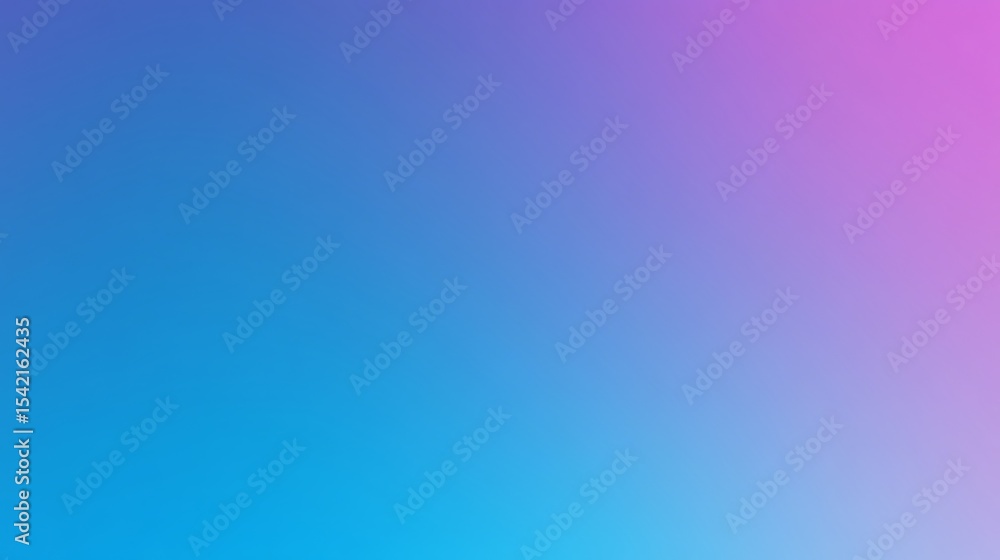 Poster gradient background with smooth transition from blue to pink for modern designs