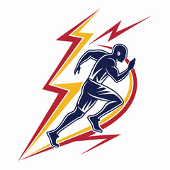 Fototapeta premium american football player