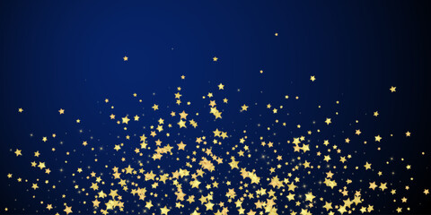 Magic stars vector overlay.  Gold stars scattered