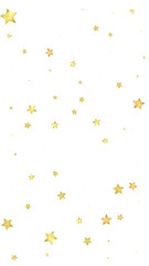 Magic stars vector overlay.  Gold stars scattered