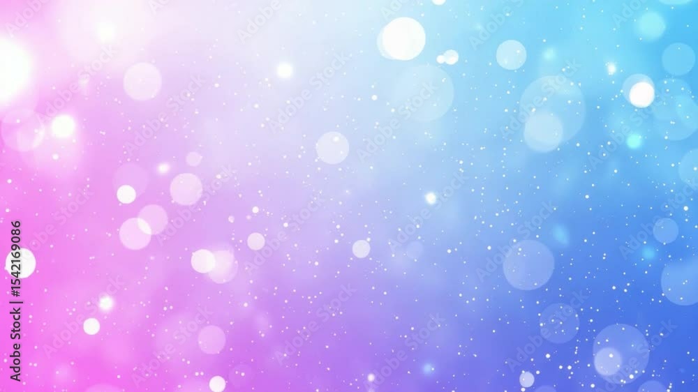 Poster soft pastel background with bokeh effect in pink and blue for abstract design and creative projects 
