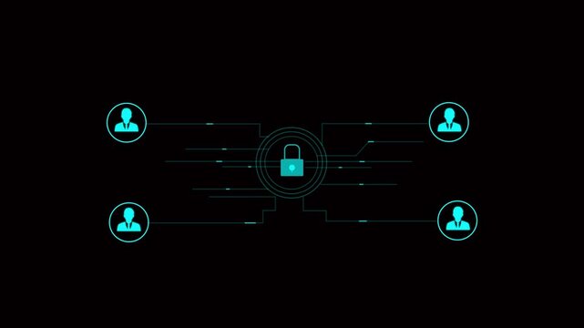 multi-factor authentication, protect data account on internet data security concept, cyber security in two-step verification.