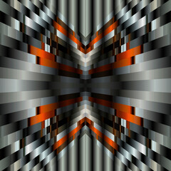 Stylish abstract Kaleid-O-Rama texture