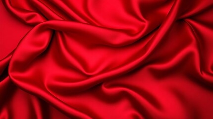 red silk background