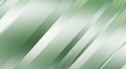 Obraz premium A Green Abstract Art Illustration with Diagonal Lines