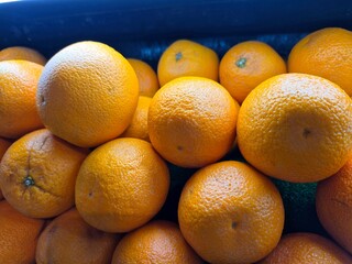 Oranges in Bulk at the Produce Section