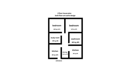 modern duplex house plan