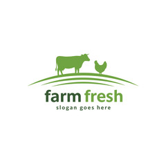 cattle, cow, angus, beef, dairy farm logo inspiration. livestock or farm design template. vector illustration vintage retro,emblem,sign,symbol