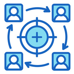 Alignment Rings  Icon Element For Design	