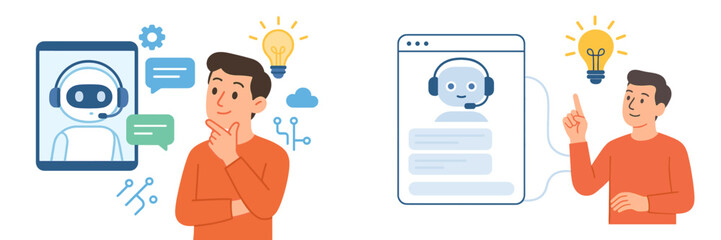 Exploration of digital assistance concepts in modern technology