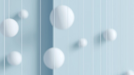 Fototapeta premium A clean and professional visual presentation dramatically lit gray sphere in a study of modern minimalism.