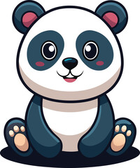 Obraz premium cute panda