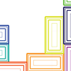 a layered rectangular grid