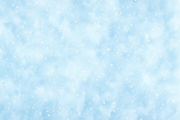 Fototapeta premium Soft Snowfall Blankets a Tranquil Blue Landscape During Winter, Creating a Serene Atmosphere