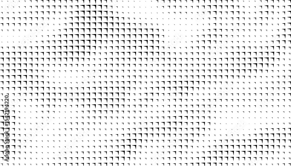Poster black and white abstract dynamic halftone pattern with geometric shapes for modern background and je