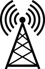 Wireless Signal Tower Icon