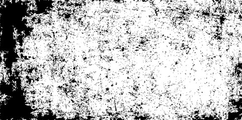 black on white antique rough grunge and white rough vintage distress backdrop, vector black and white grunge abstract background.