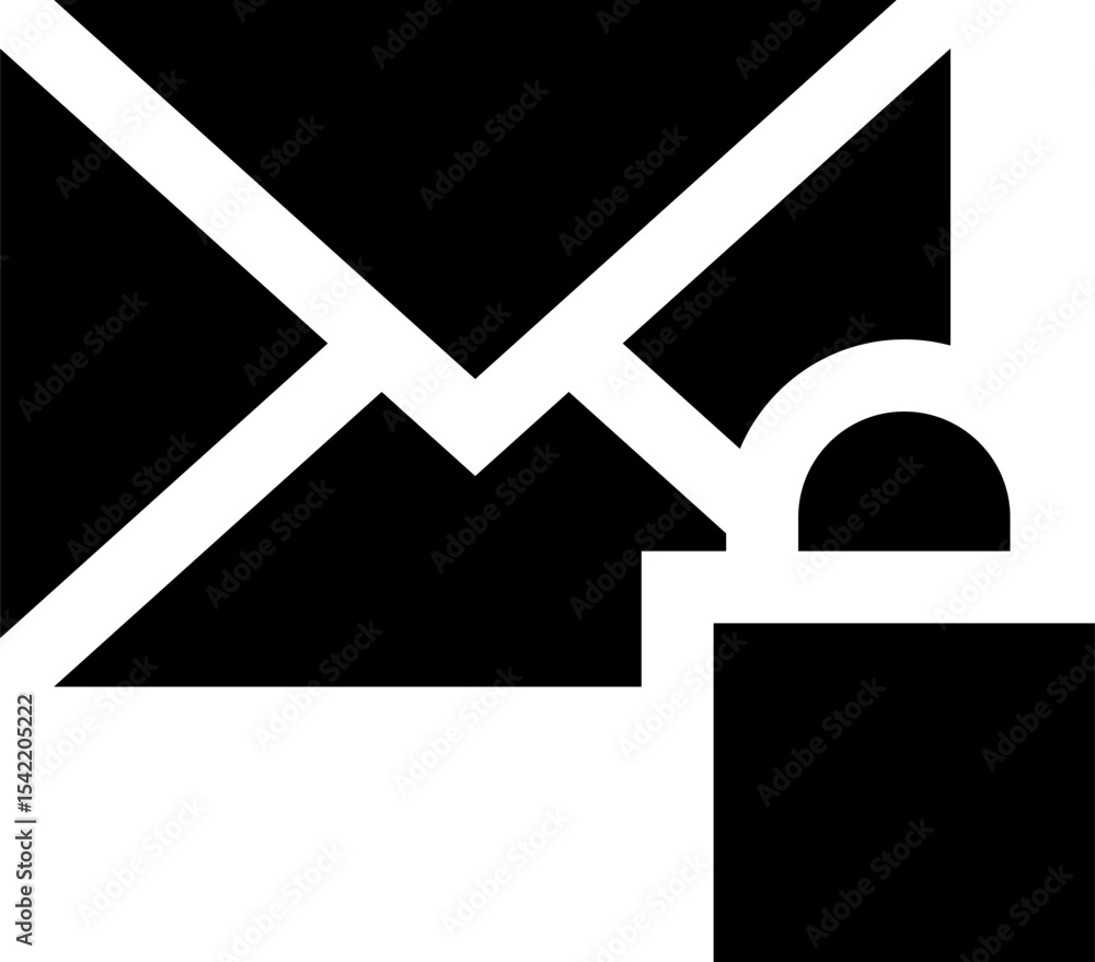 Poster mail icon vector. email illustration sign. envelope symbol. post web icon. mail symbol for web and m