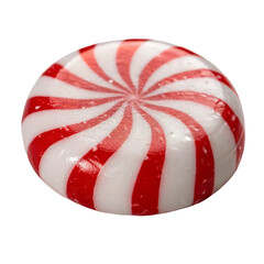 Fototapeta premium Sweet Christmas peppermint candy canes with red and white stripes are festive holiday decorations